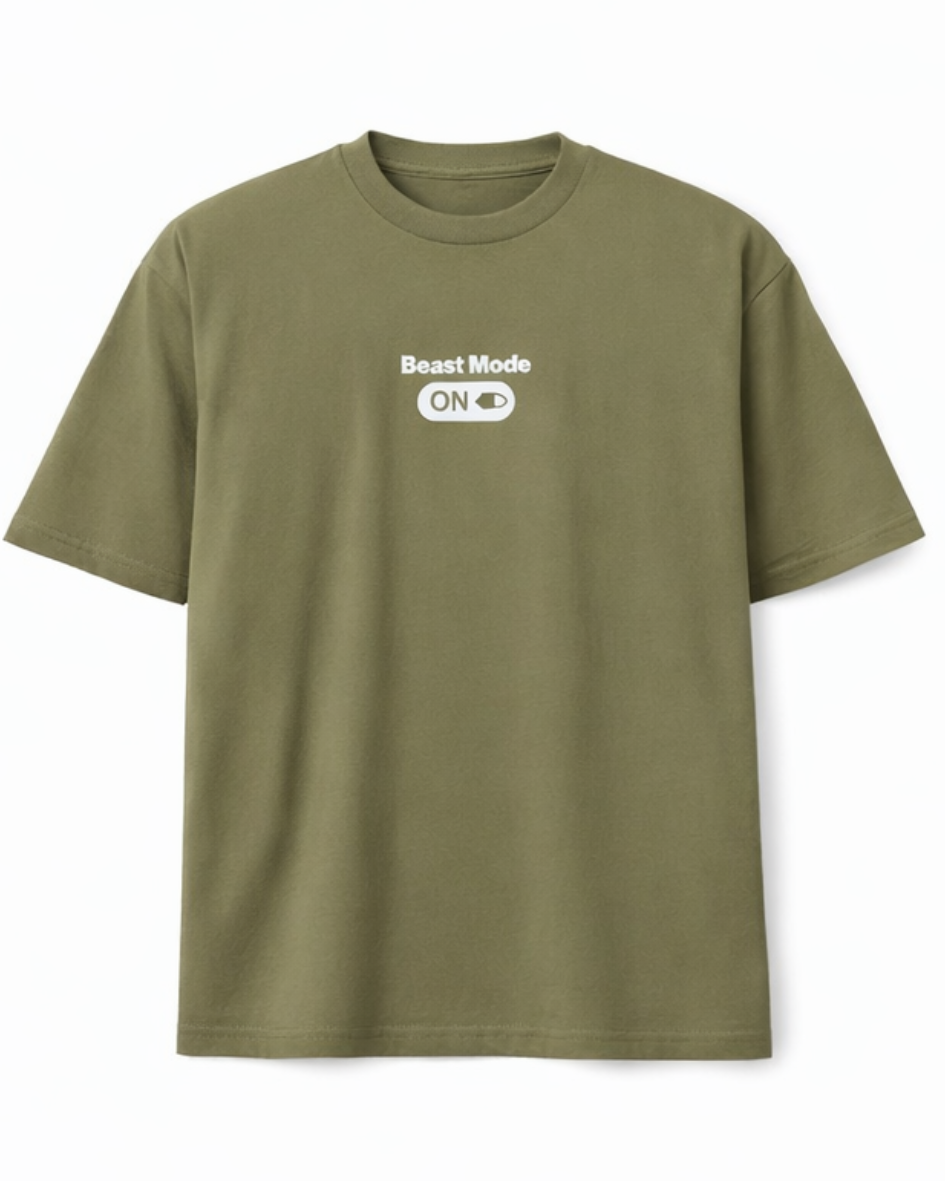 Beast 260 GSM Oversized Tshirt