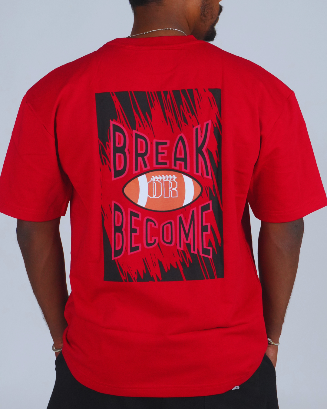 Red  240 GSM Oversized Tshirt