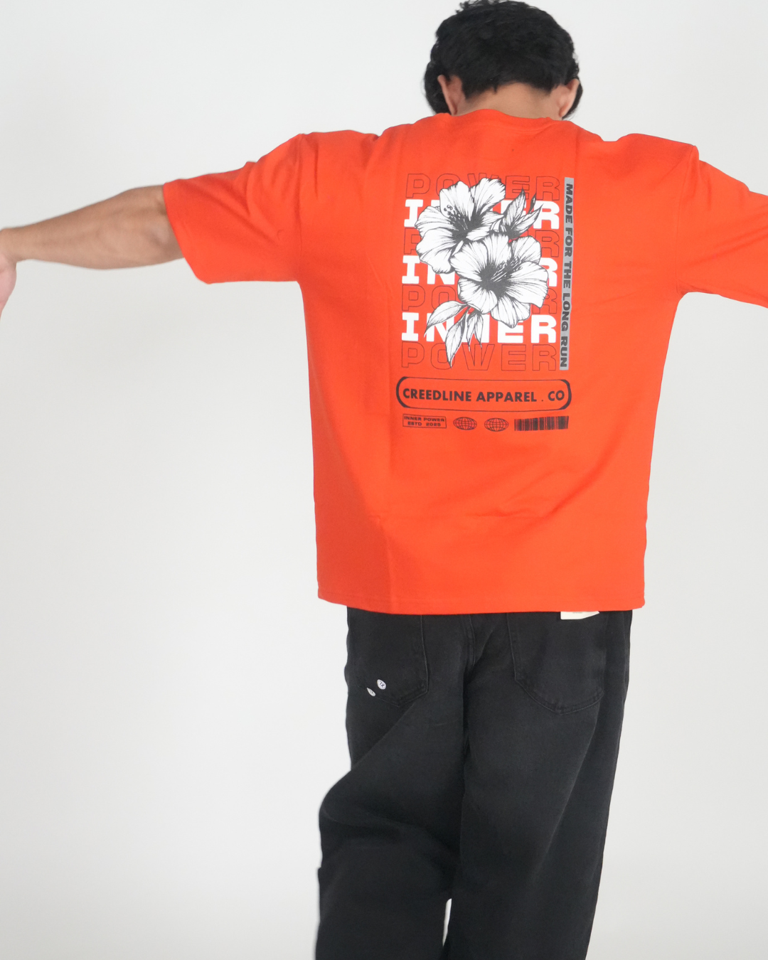 Inner Power 240 GSM Oversized Tshirt -