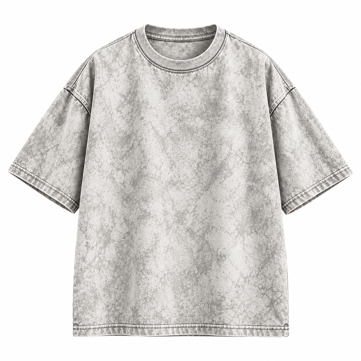 Heavyweight Oversized Acid wash 100% Cotton drop shoulder tshirt