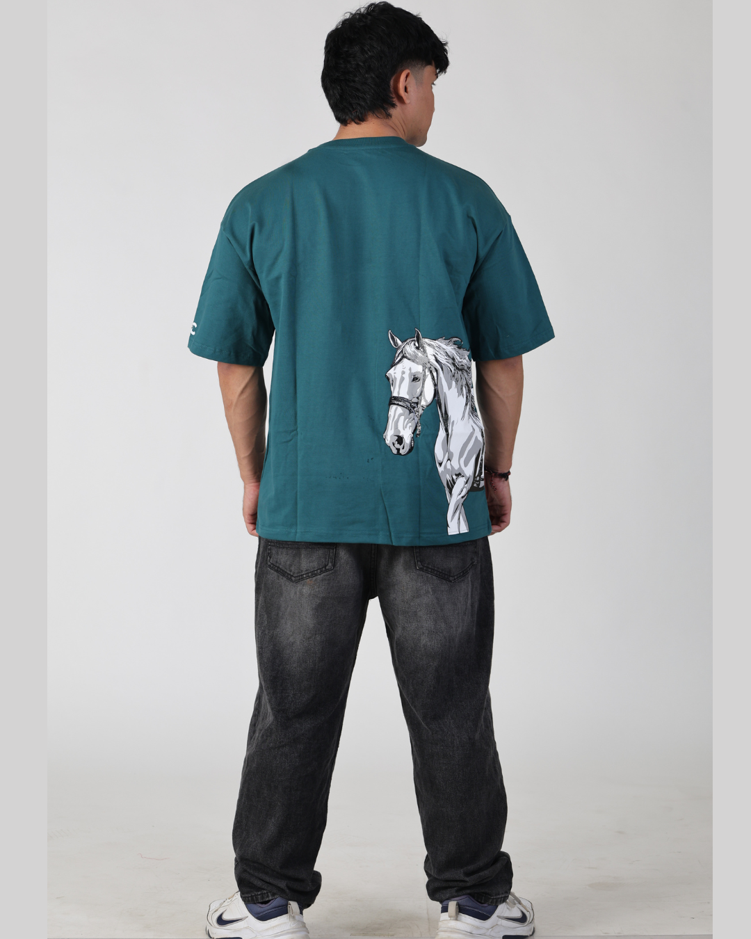 Ashwa 3d Puff printed Oversized Tshirt