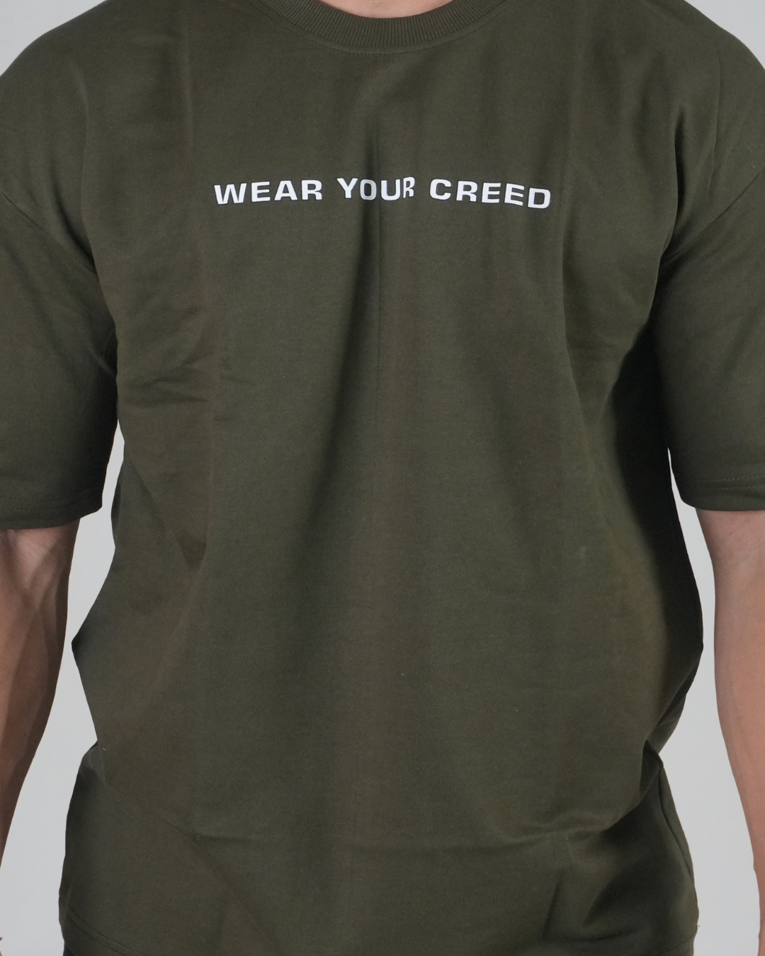 Bloom green unisex 240 GSM Oversized tshirt